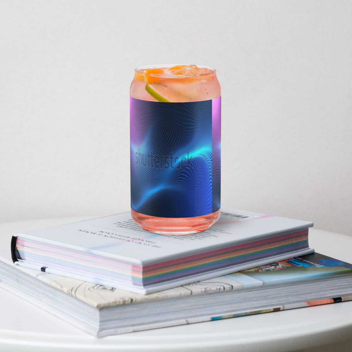 Can-shaped glass