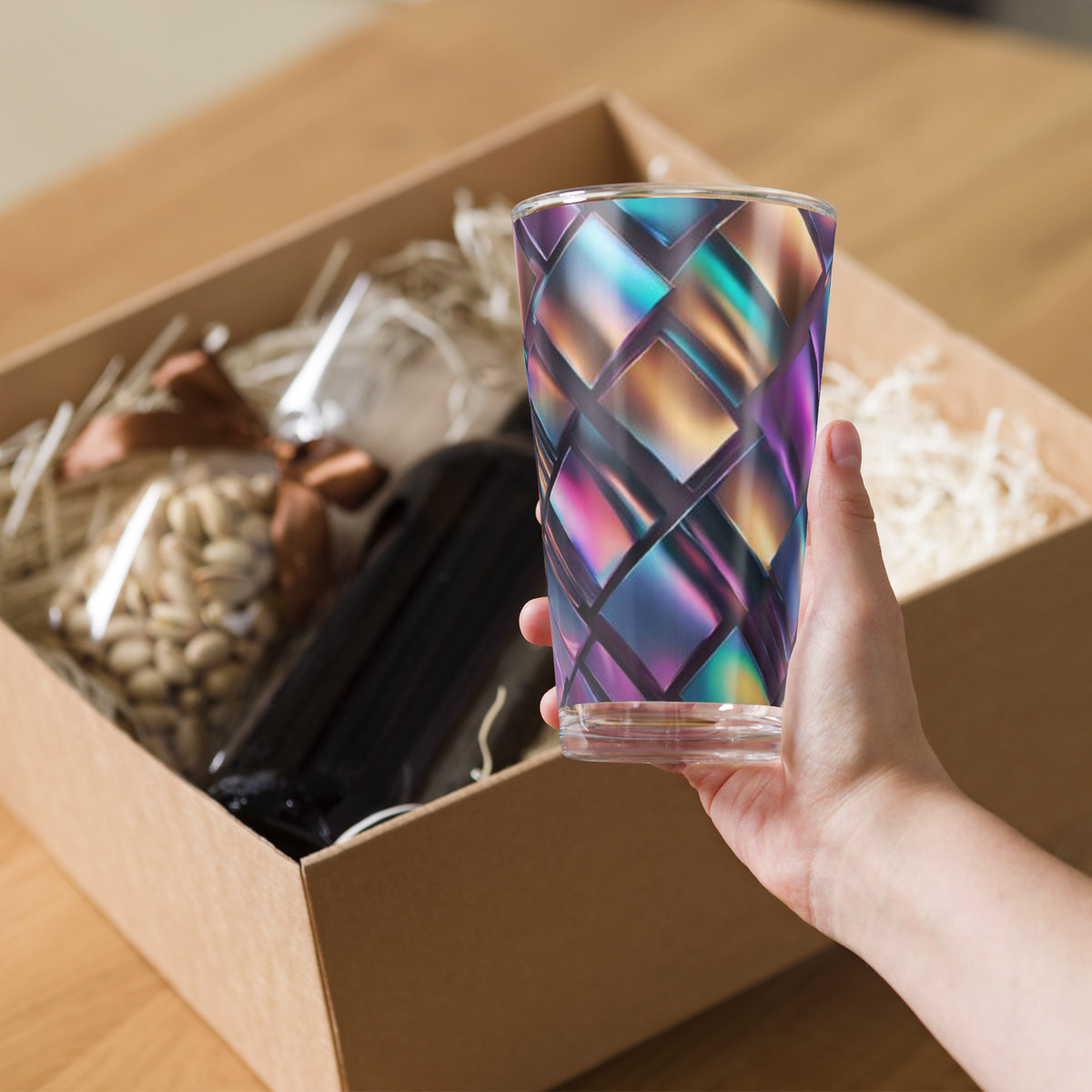 Shaker pint glass