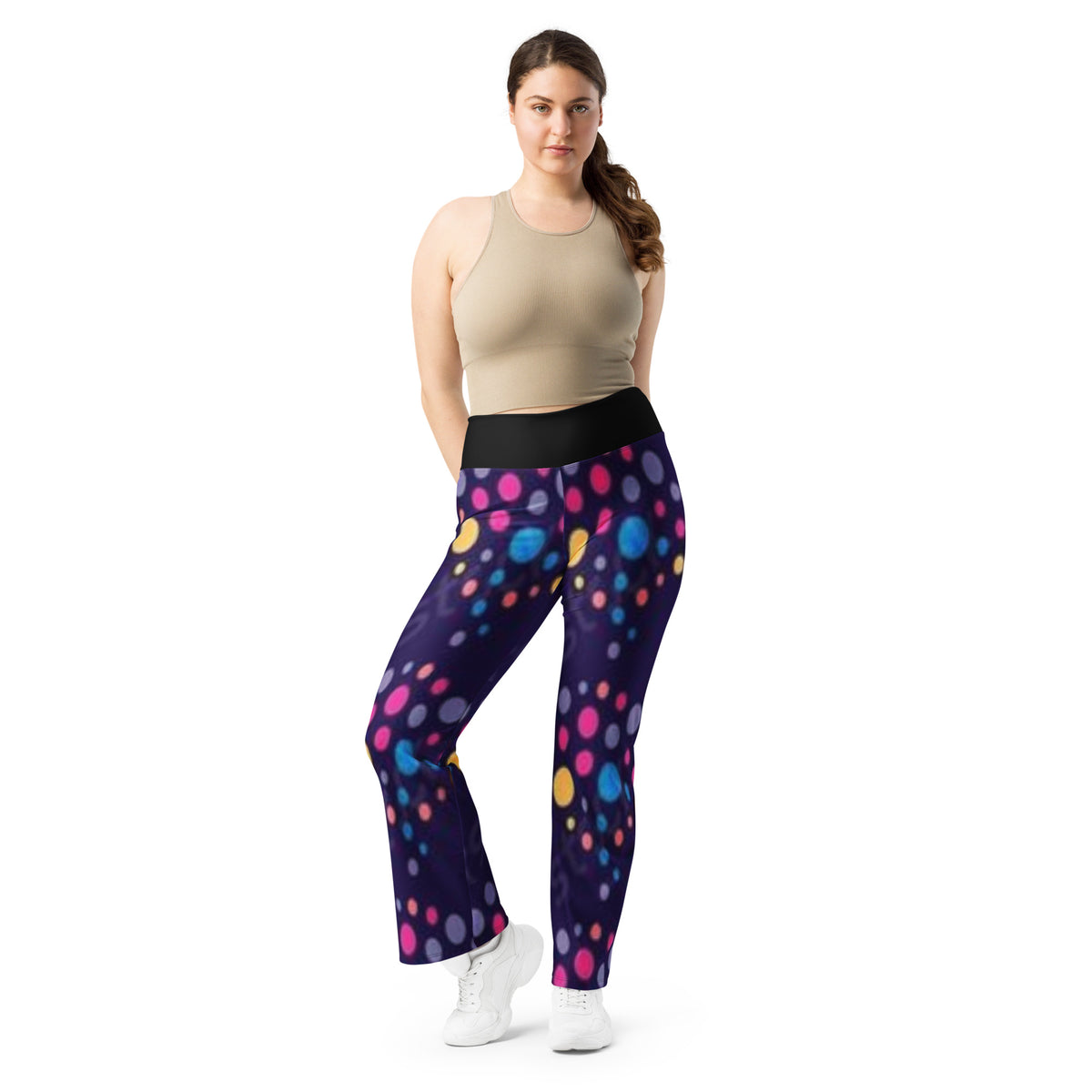 stylish dots Flare leggings/pant