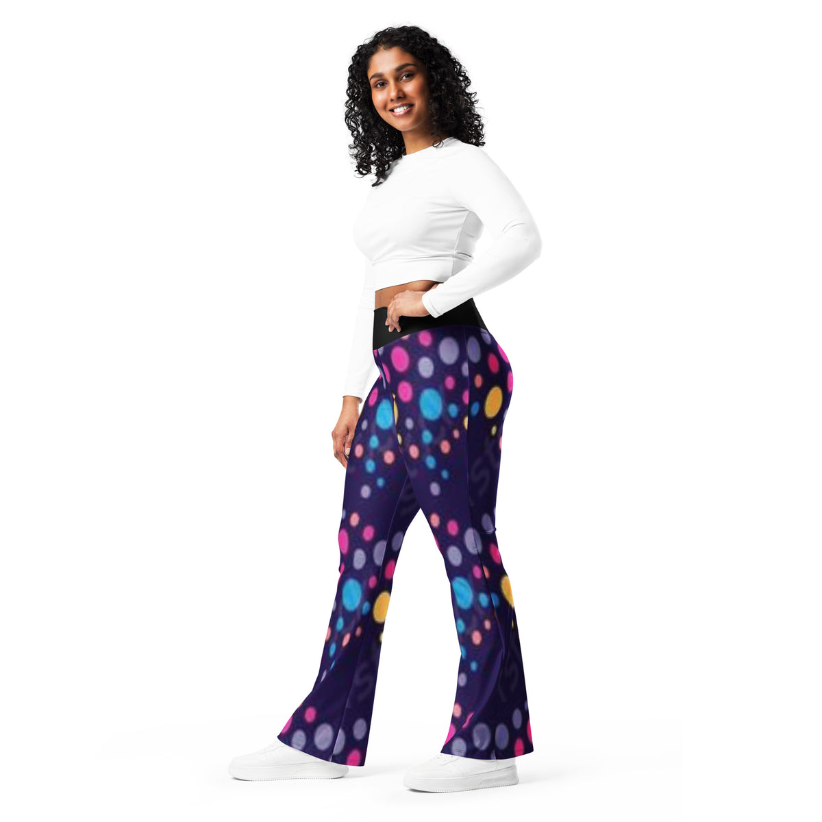 stylish dots Flare leggings/pant