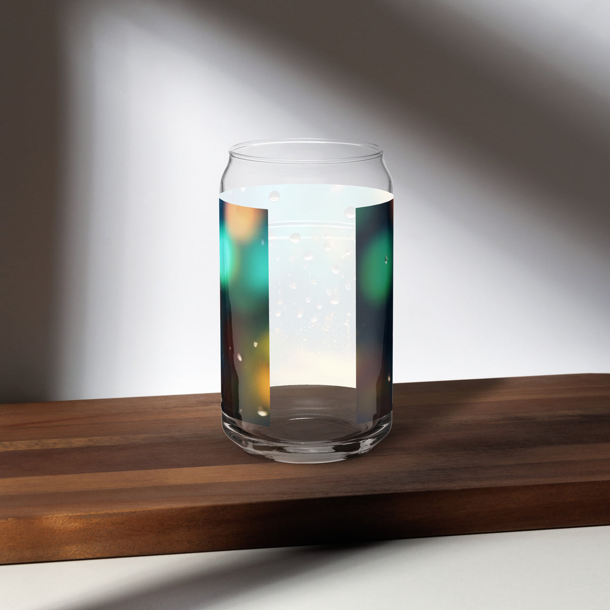 Can-shaped glass