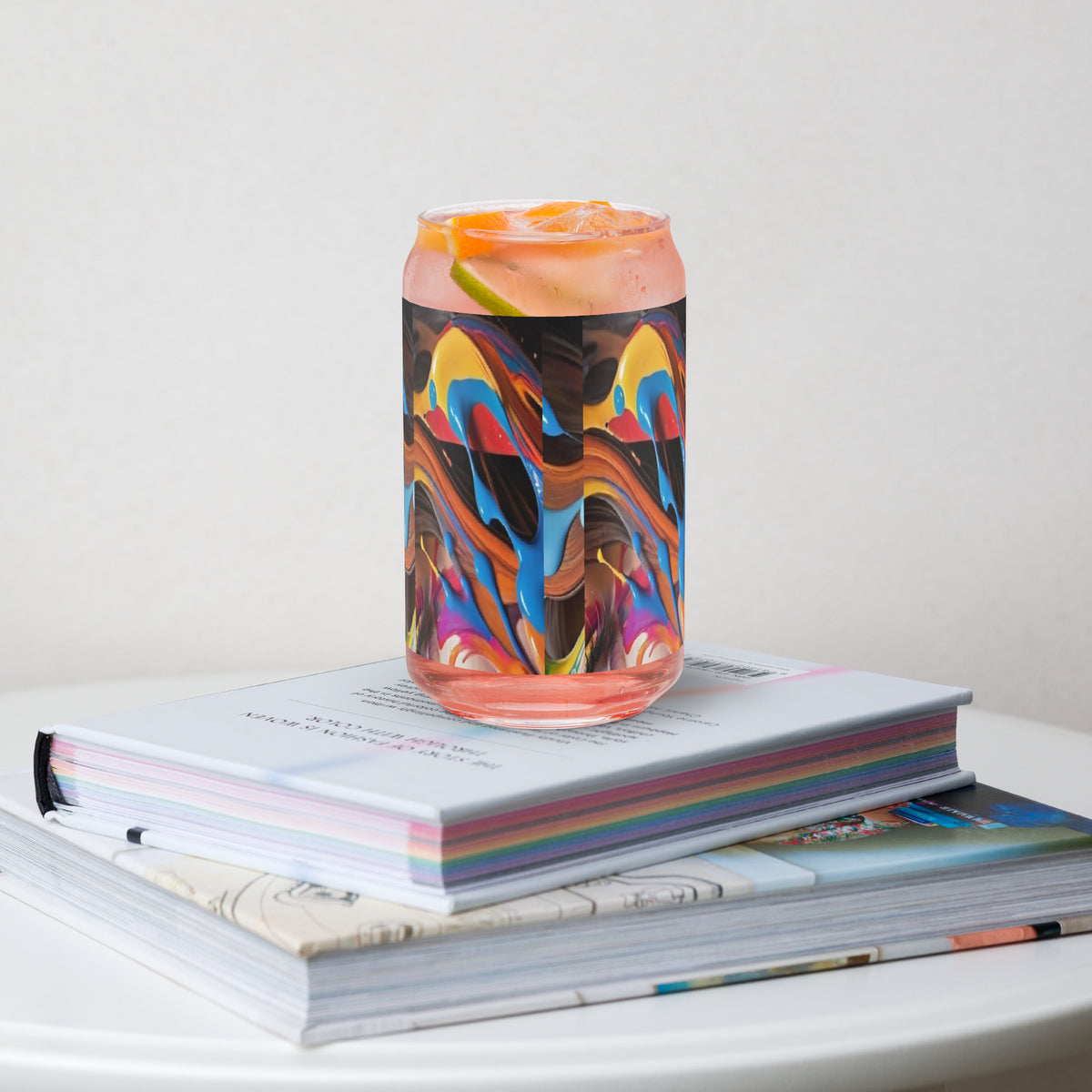 Can-shaped glass