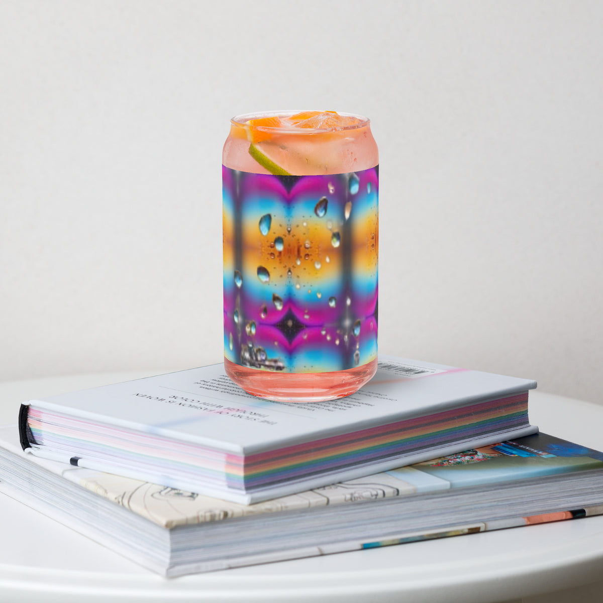 Can-shaped glass