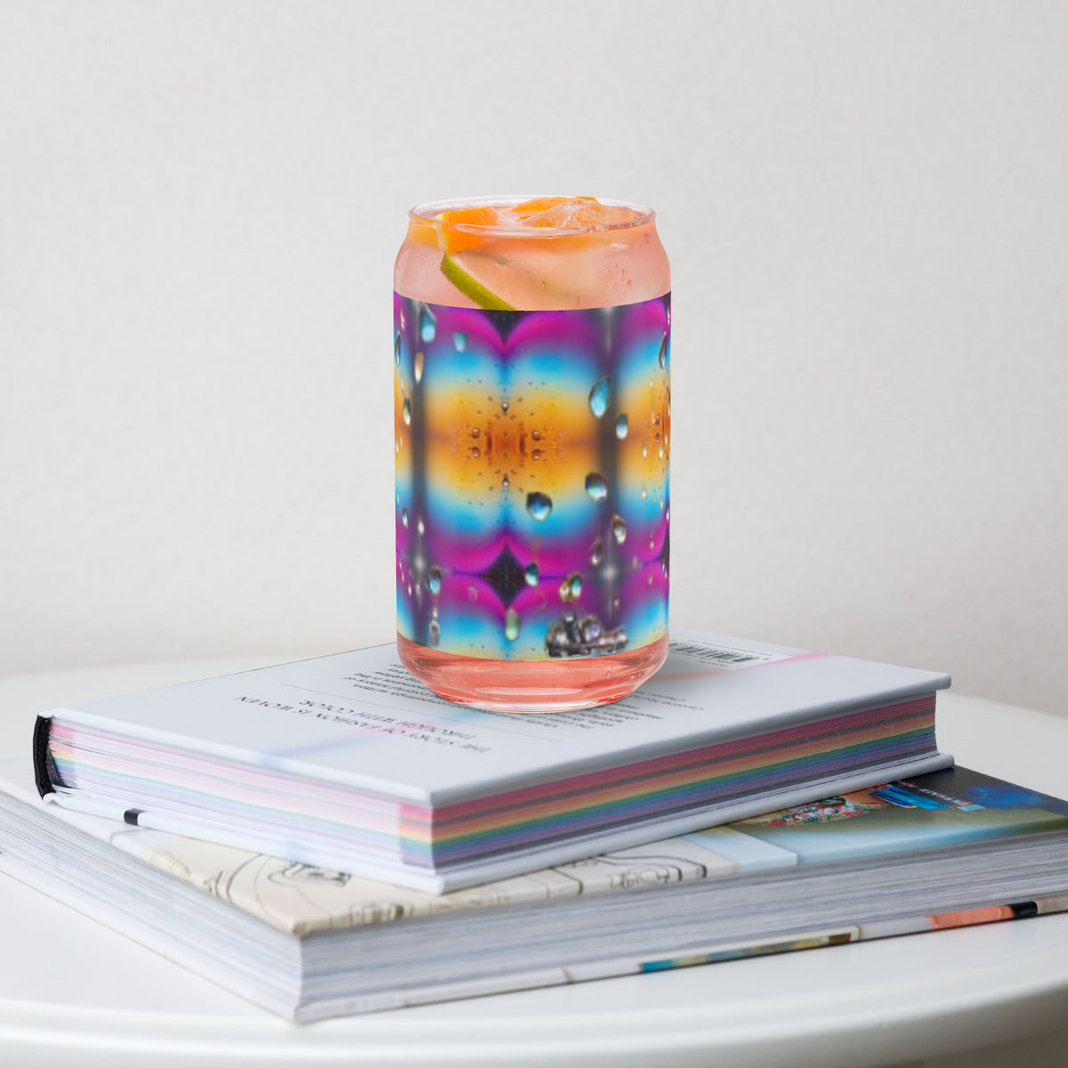 Can-shaped glass