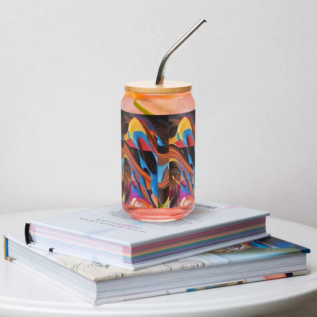 Can-shaped glass