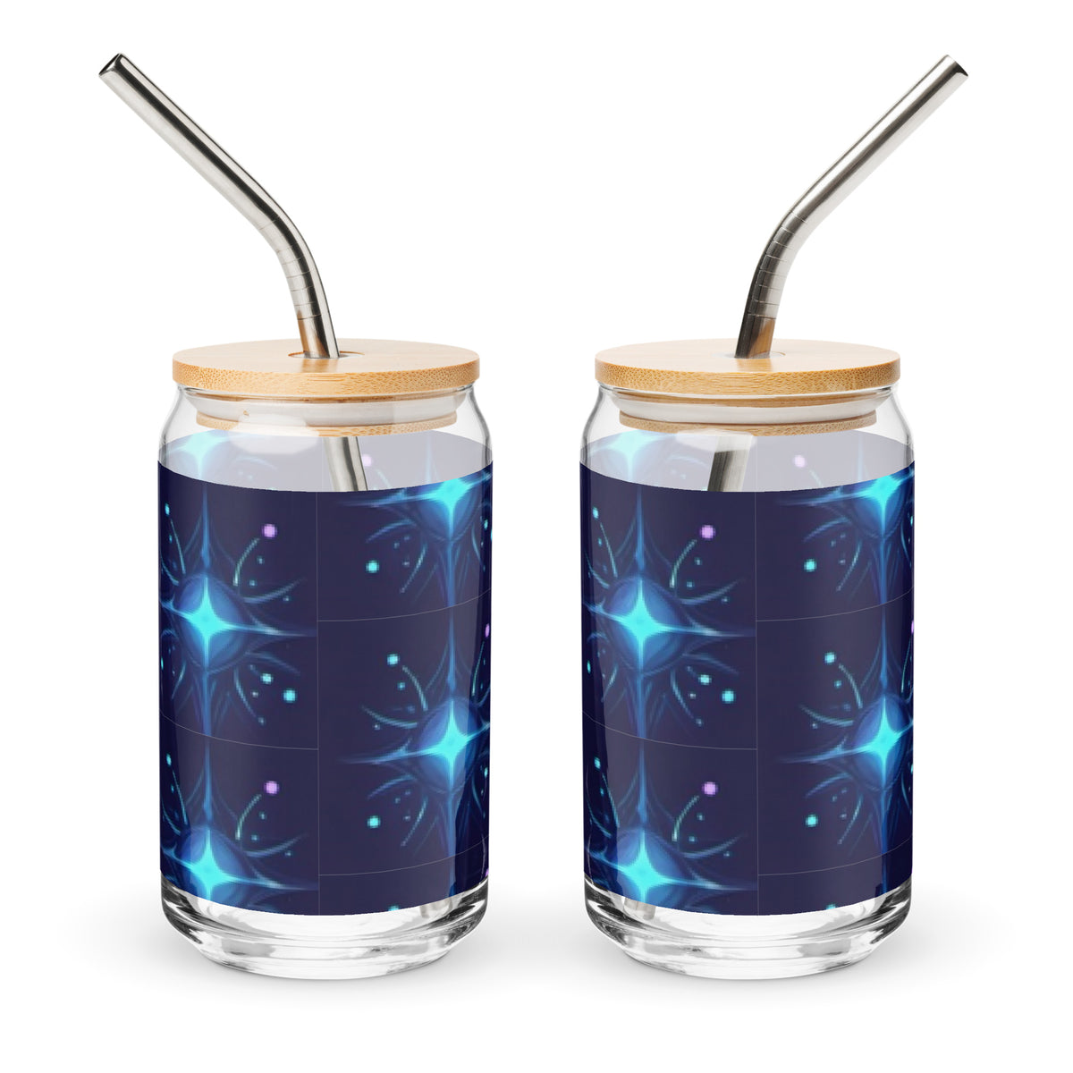 Can-shaped glass
