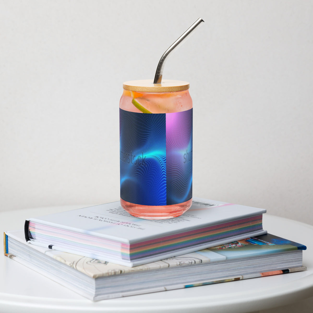 Can-shaped glass