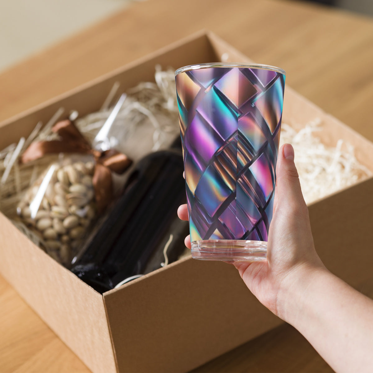 Shaker pint glass